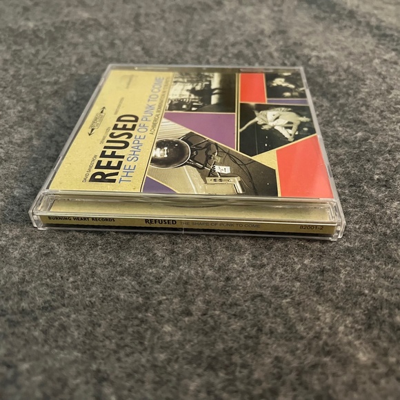 REFUSED 1998 The Shape Of Punk To Come CD Burning Heart Records - Picture 9 of 9